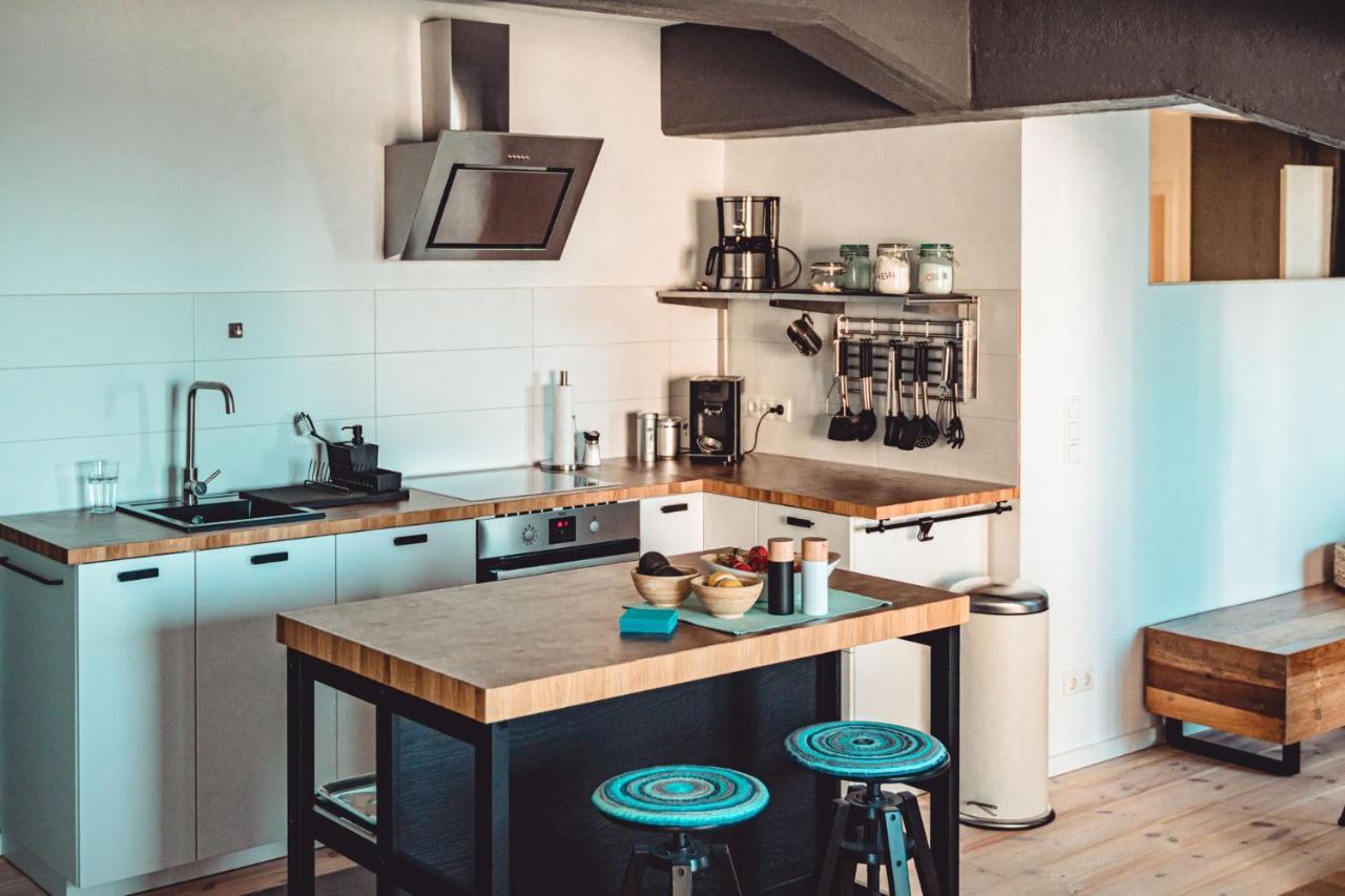 Boddenloft Wohnung 4.1 Barth Buitenkant foto